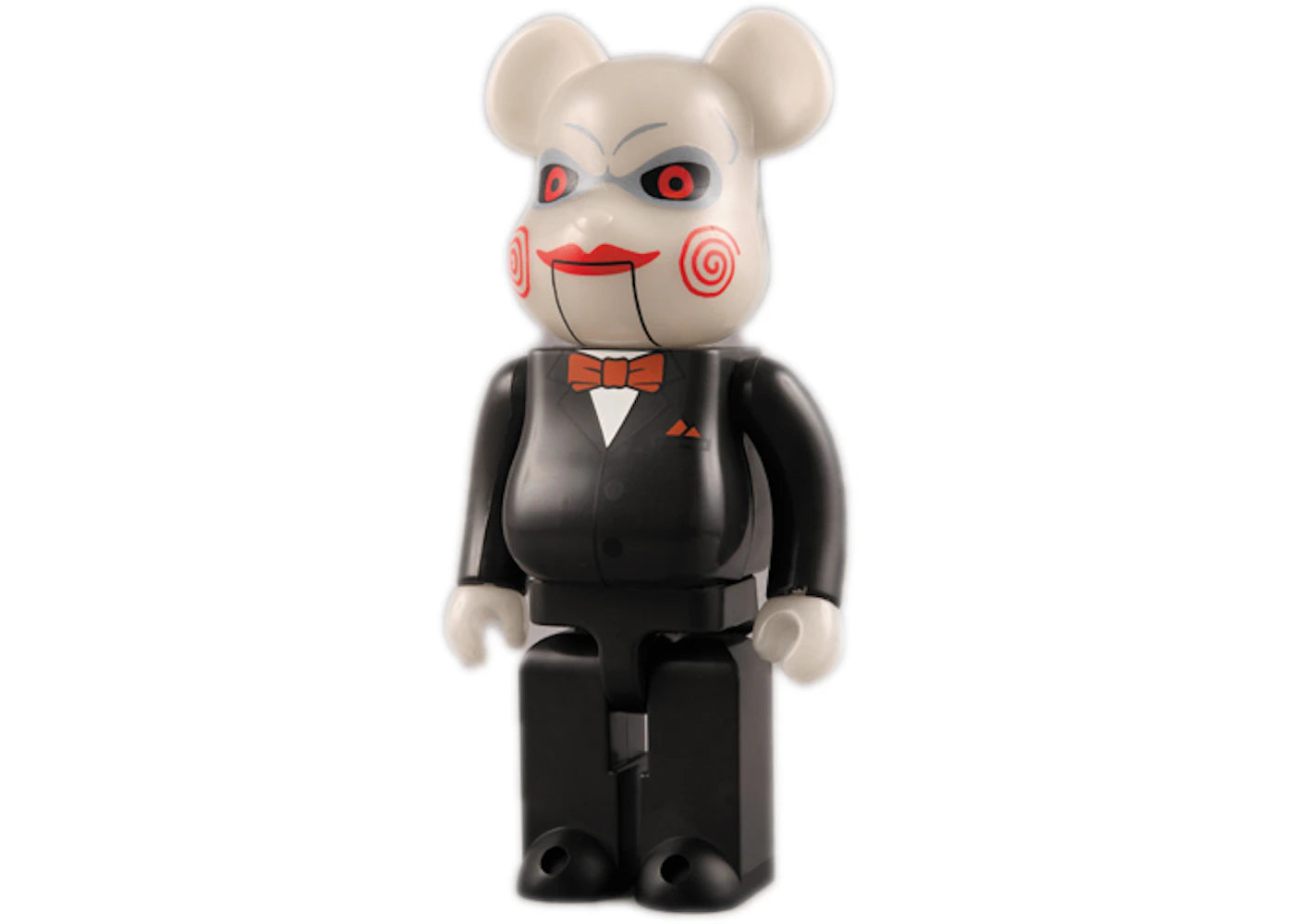 Bearbrick x SAW Doll Glow In The Dark Version 400% Black