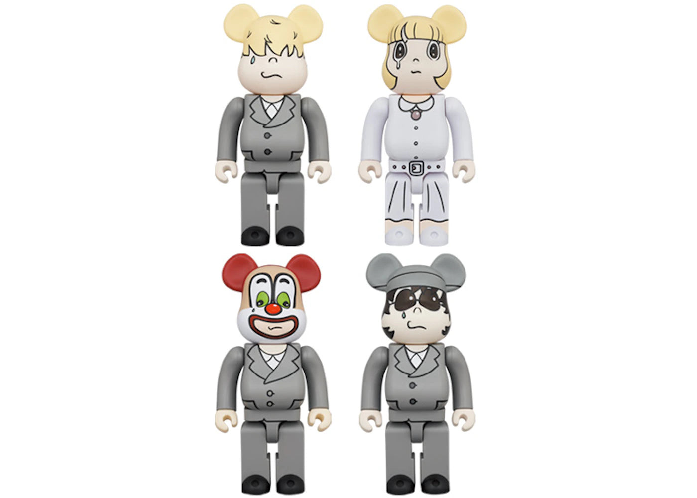 Bearbrick x Sekai no Owari x eyewater 400% (Set of 4)