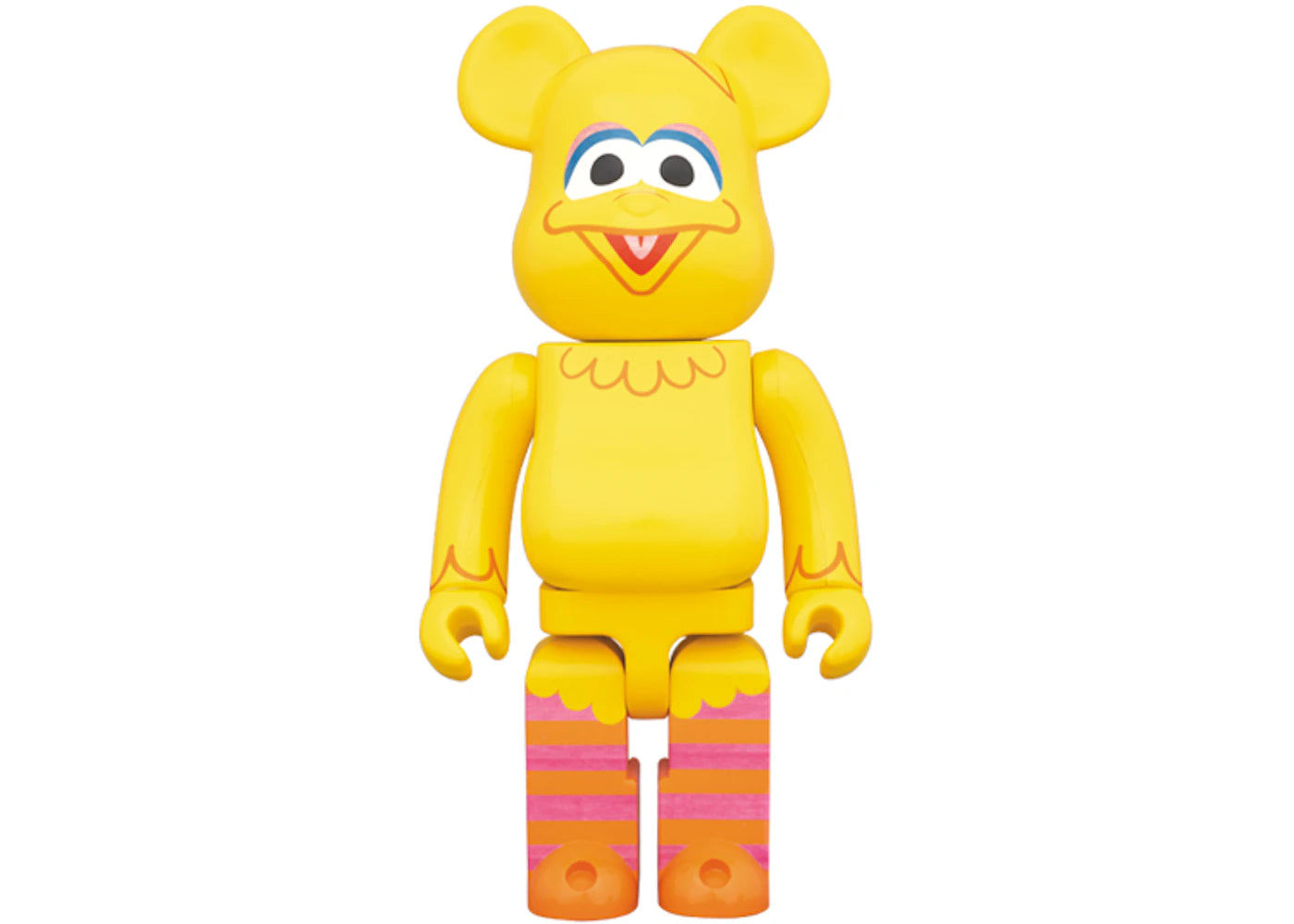 Bearbrick x Sesame Street Big Bird 1000% Yellow