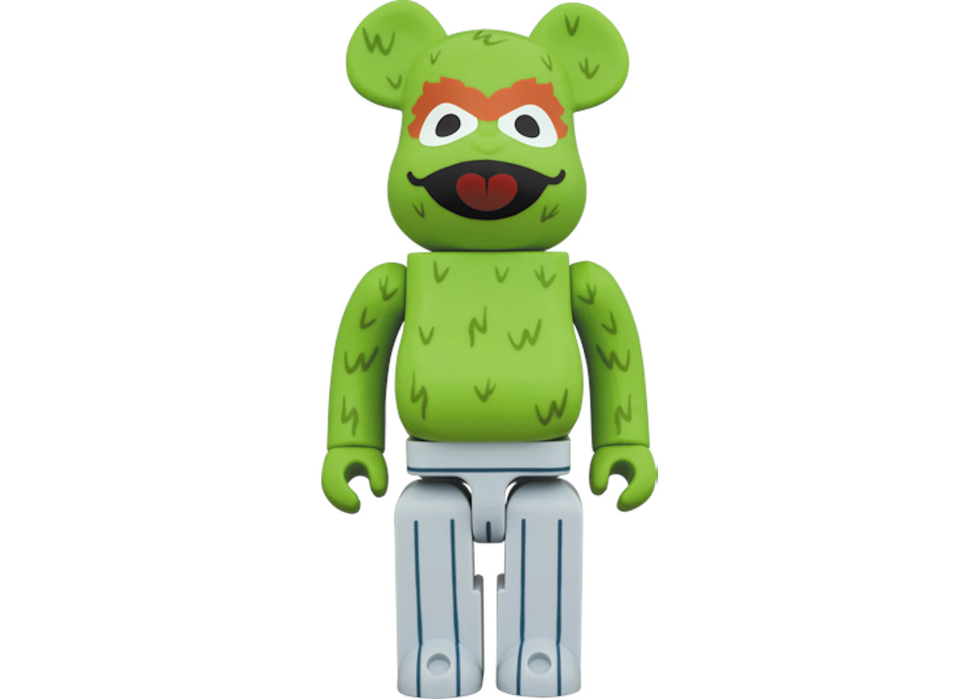 Bearbrick x Sesame Street Oscar The Grouch 1000% Multi