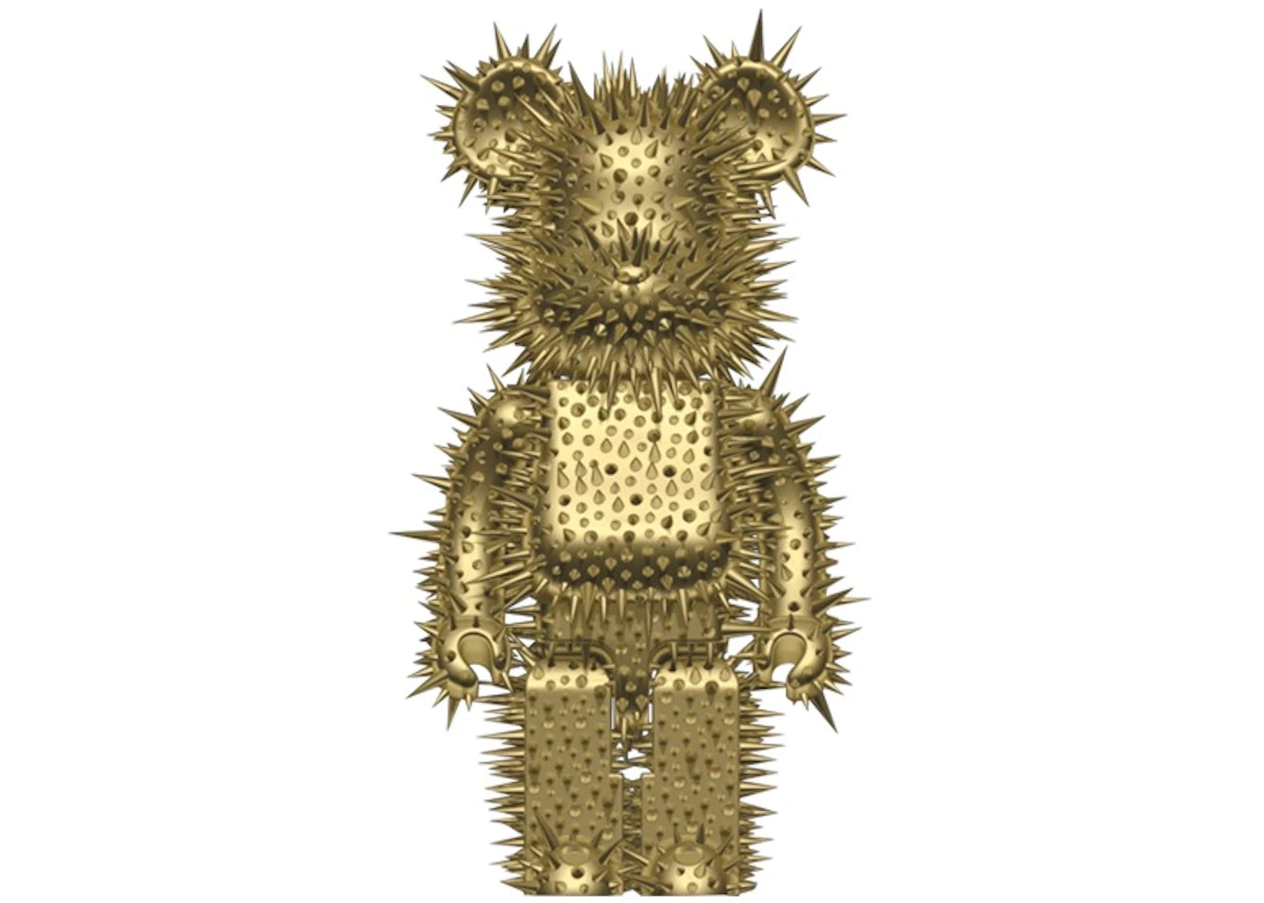 Bearbrick x Shinsuke Ikeuchi Spike 1000% Gold