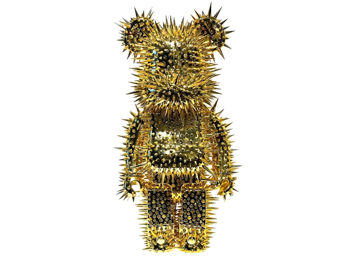 Bearbrick x Shinsuke Ikeuchi Spike #3 1000% Gold