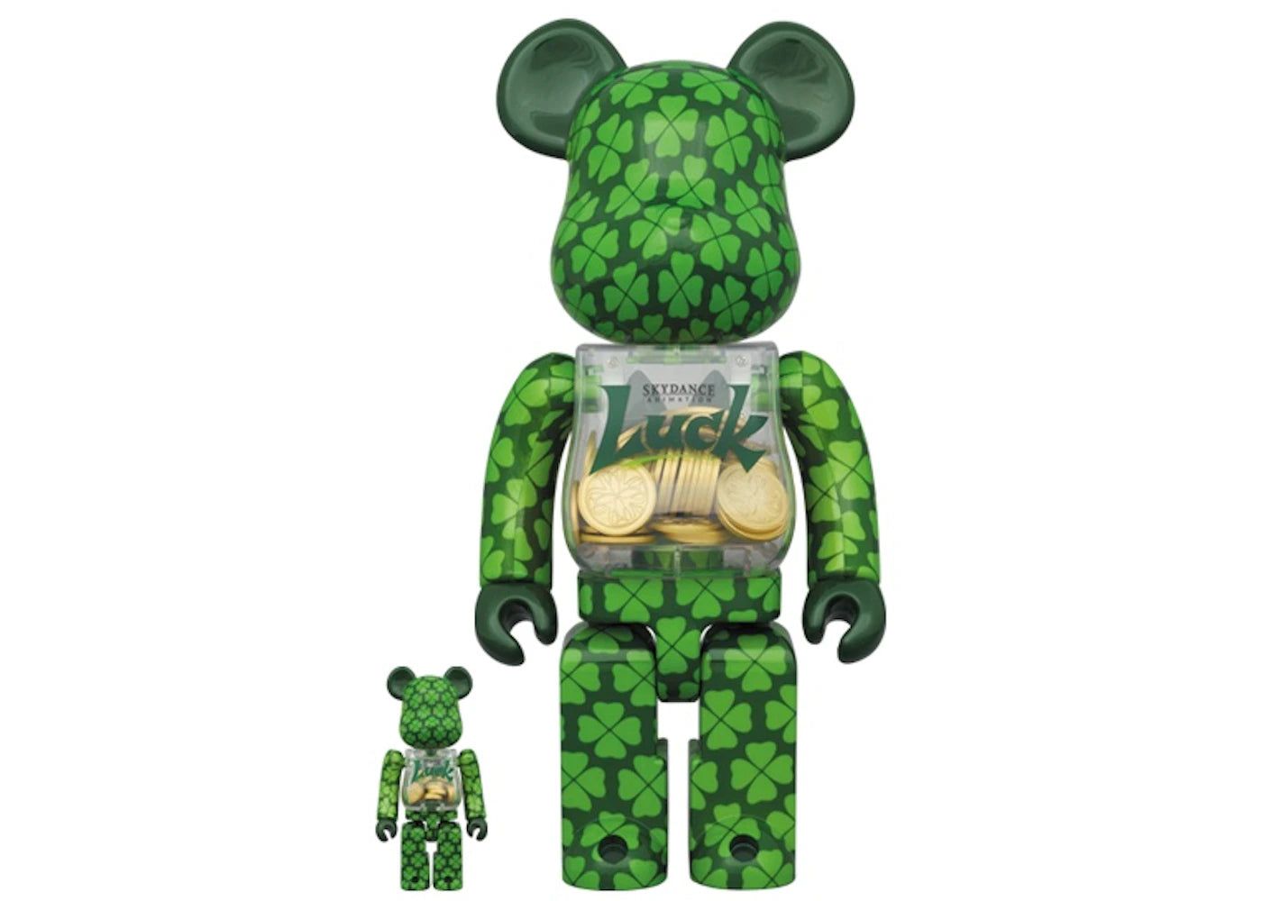 Bearbrick x Skydance Animation's Luck 100% & 400% Set