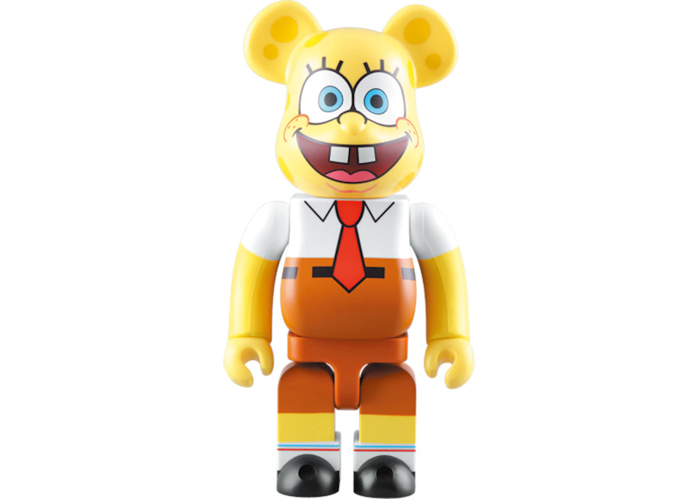 Bearbrick x Spongebob Squarepants 400% Yellow