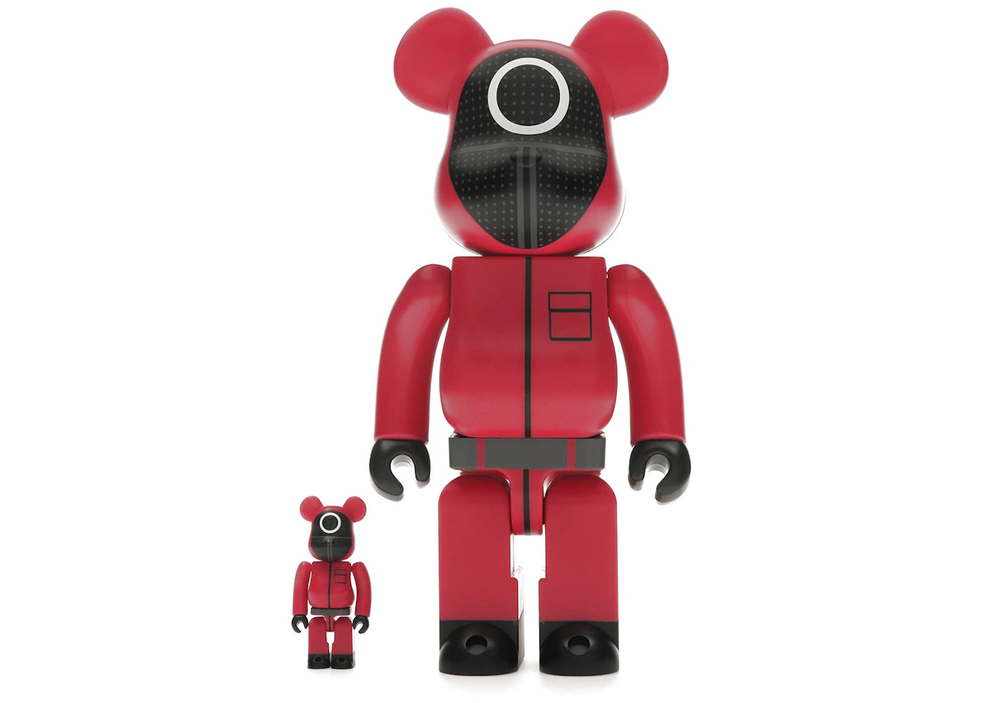 Bearbrick x Squid Game Guard (Circle) 100% & 400% Set