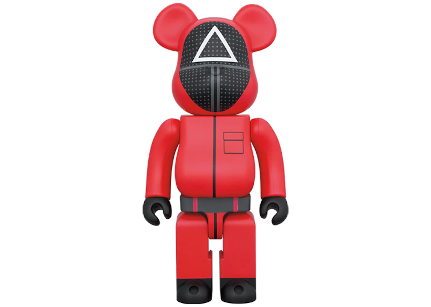 Bearbrick x Squid Game Guard (Triangle) 1000%