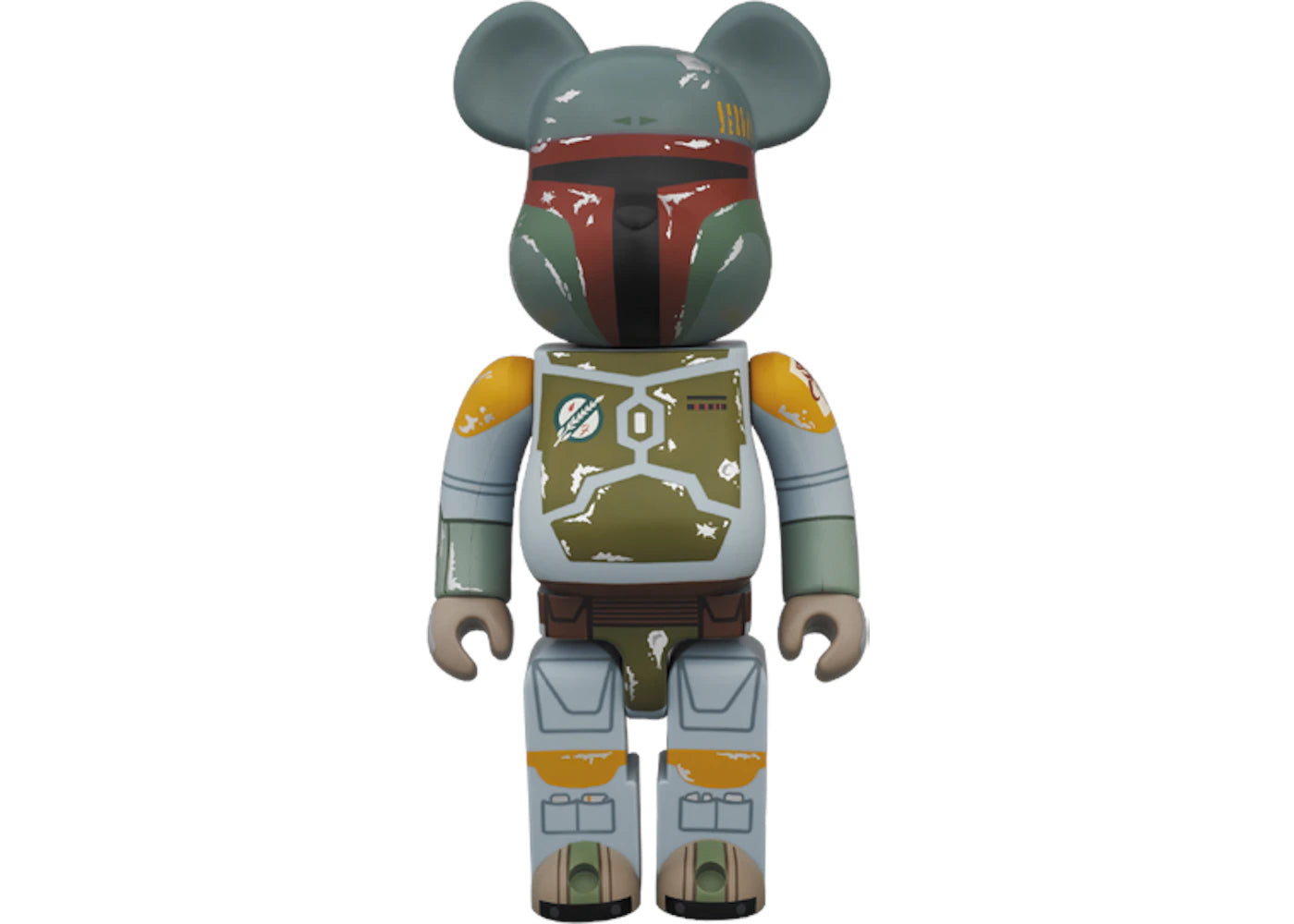 Bearbrick x Star Wars Boba Fett 400% Green