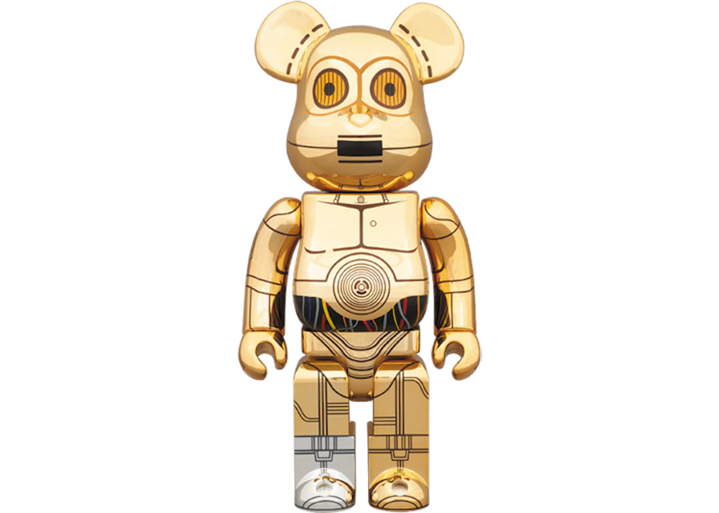 Bearbrick x Star Wars C-3PO 400% Gold