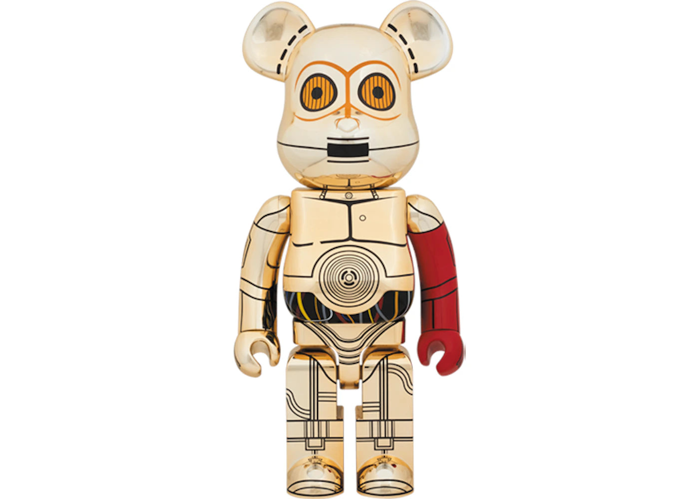 Bearbrick x Star Wars The Force Awakens C-3PO 1000% Multi