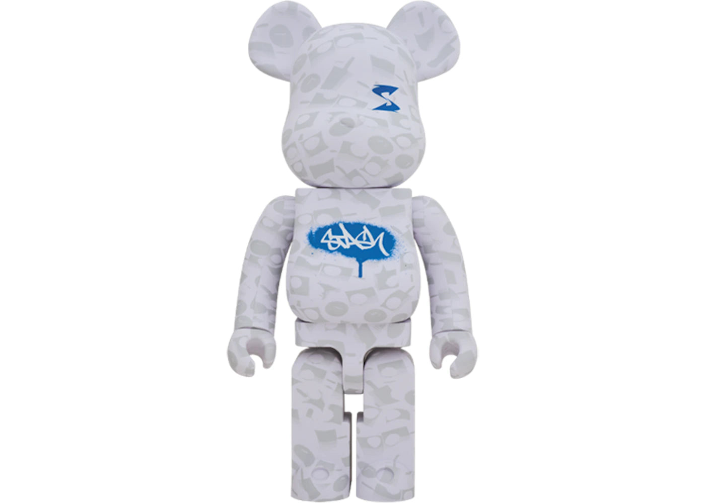 Bearbrick x Stash 1000% White