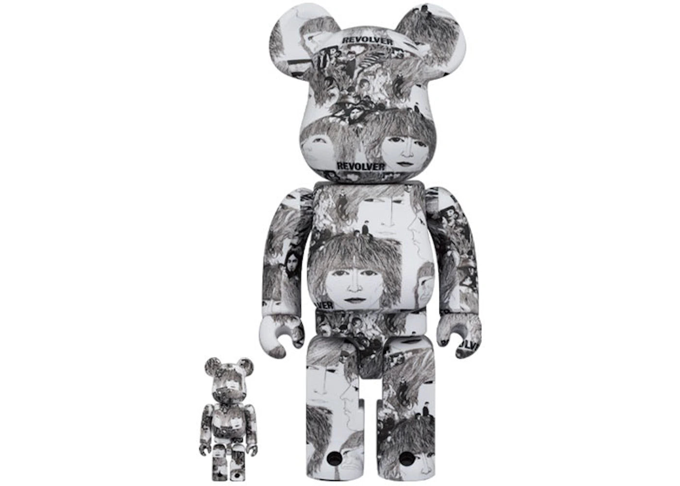 Bearbrick x The Beatles (Revolver) 100% & 400% Set