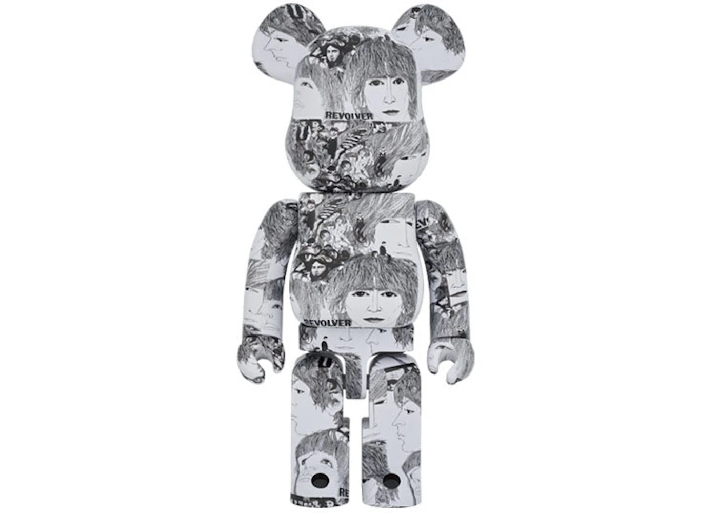 Bearbrick x The Beatles (Revolver) 1000%