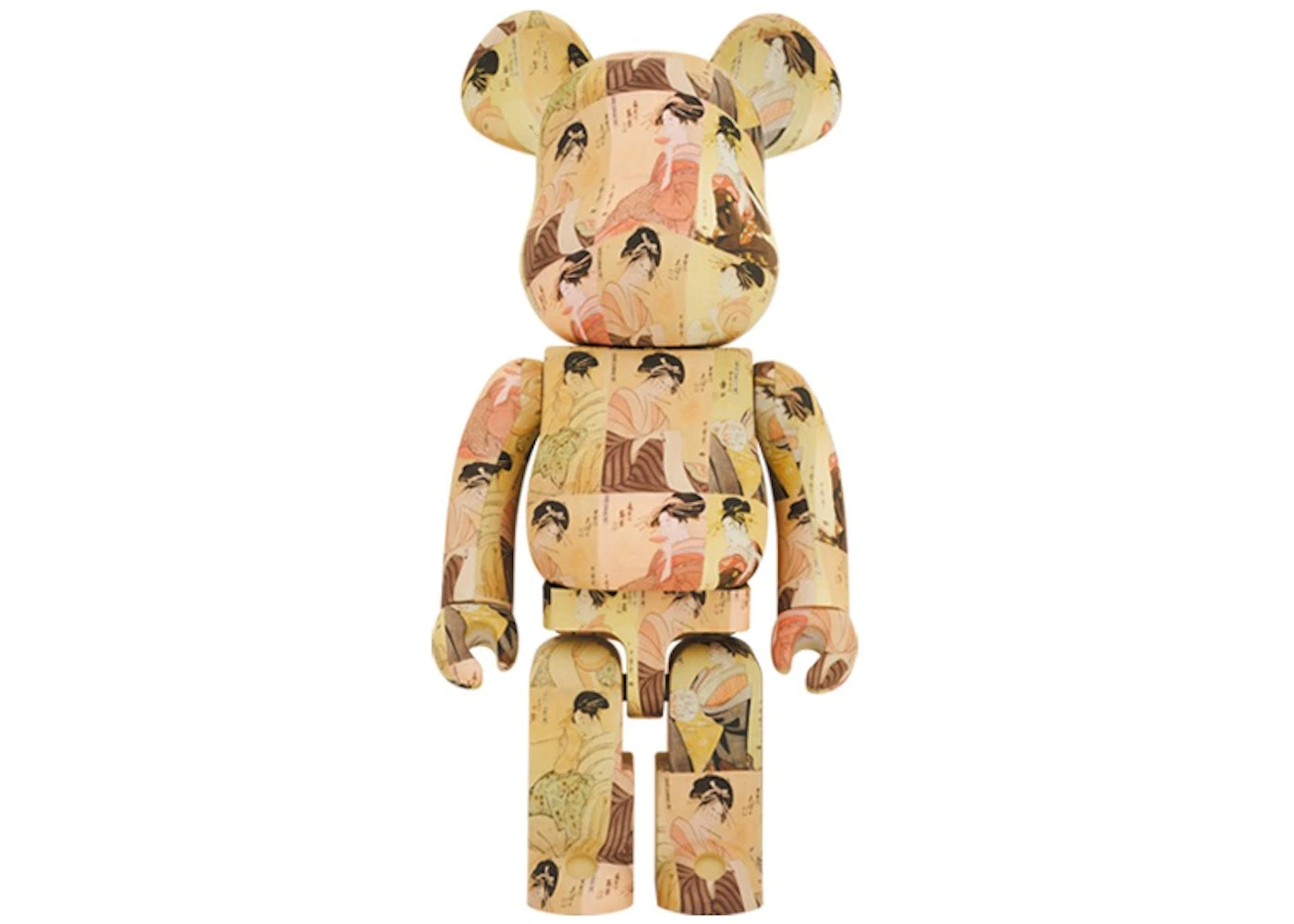 Bearbrick x The British Museum Kitagawa Utamaro (Toji zensei bijin-zoro) 1000%