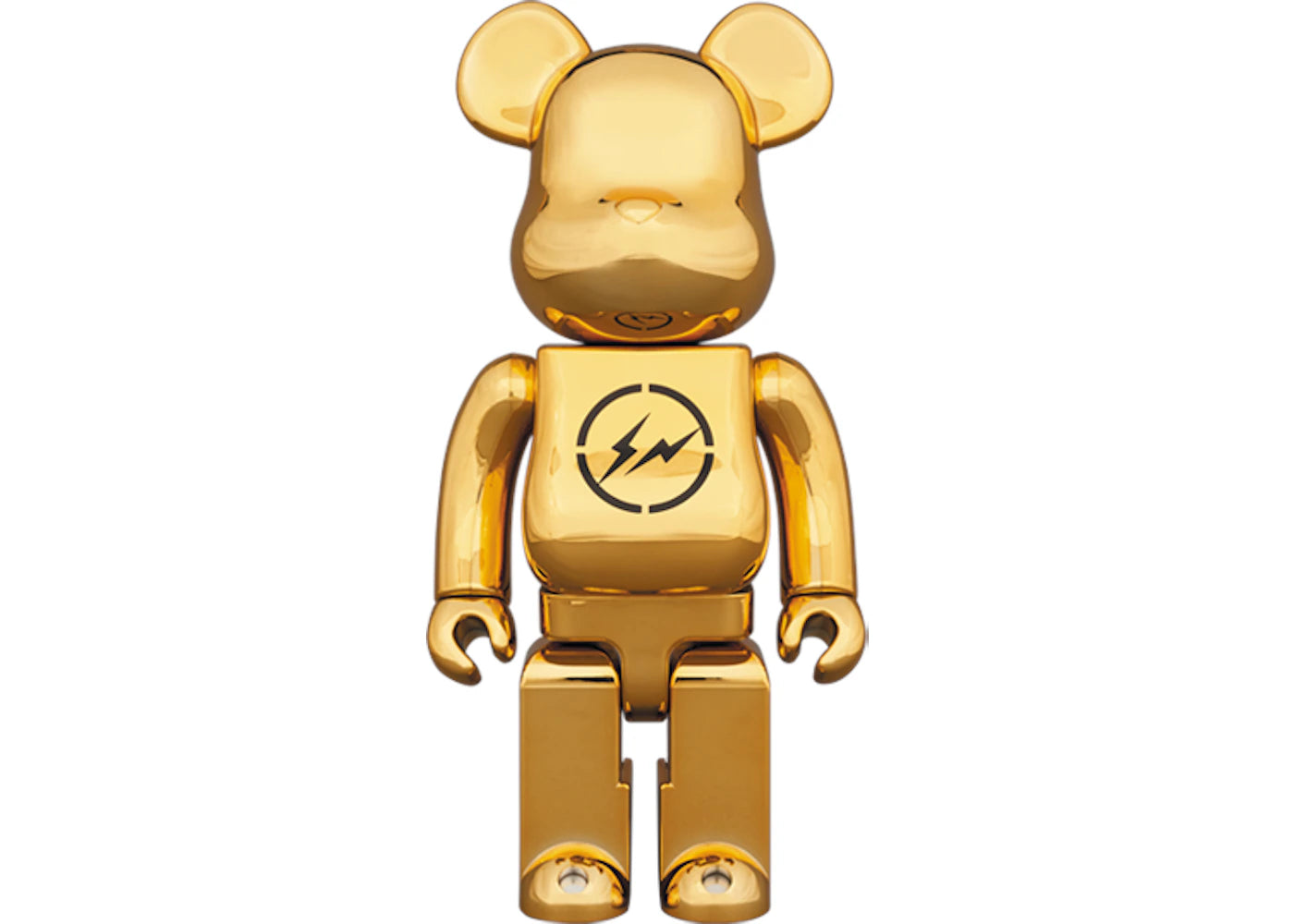 Bearbrick x The Conveni x Fragment 400% Gold