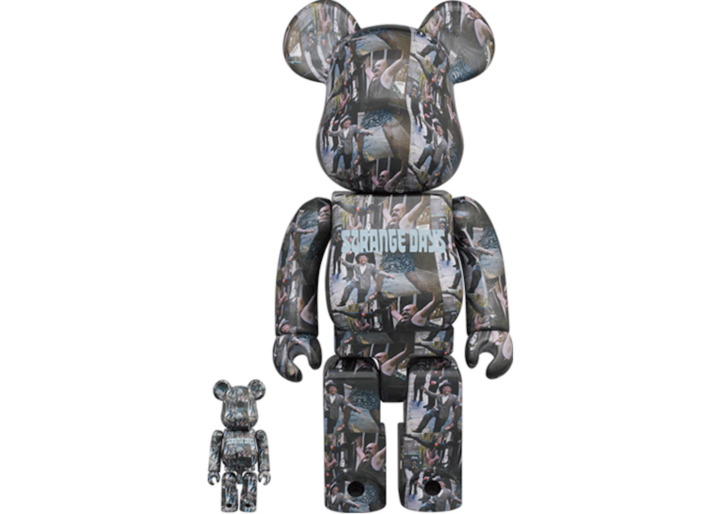 Bearbrick x The Doors Strange Days 100% & 400% Set