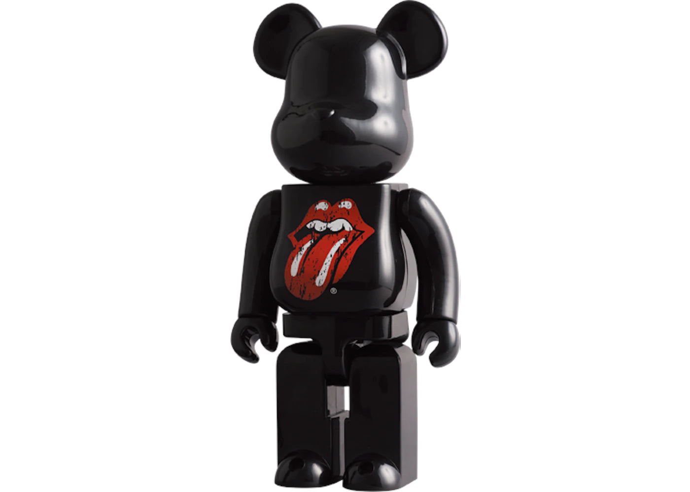 Bearbrick x The Rolling Stones 400% Black