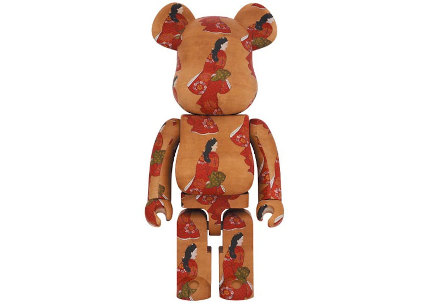 Bearbrick x Tokyo National Museum Moronobu Hishikawa (Beauty Looking Back) 1000%