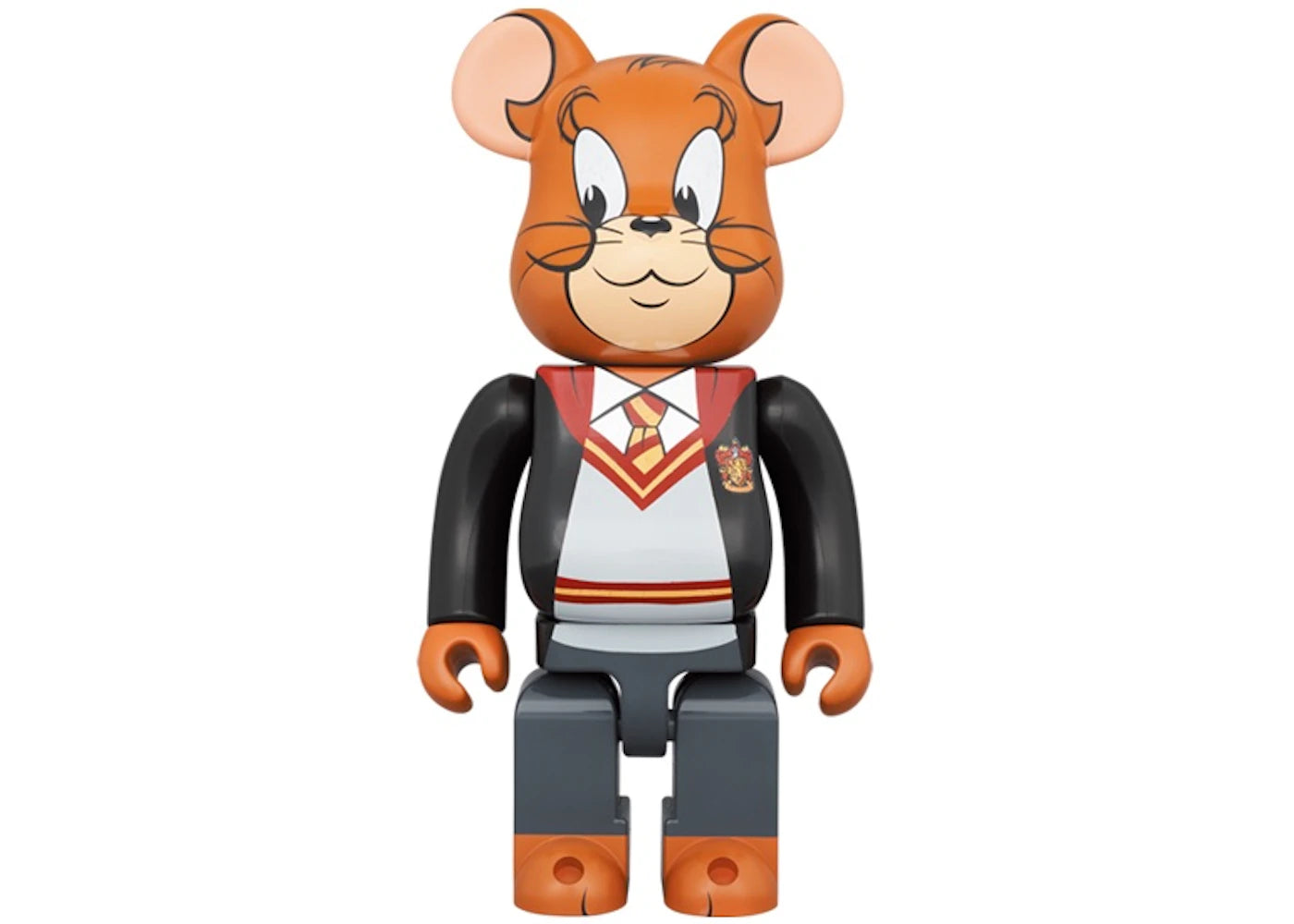 Bearbrick x Tom and Jerry: Jerry in Hogwarts House Robe 1000%