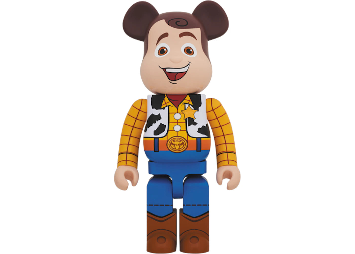 Bearbrick x Toy Story Woody 1000% Multi