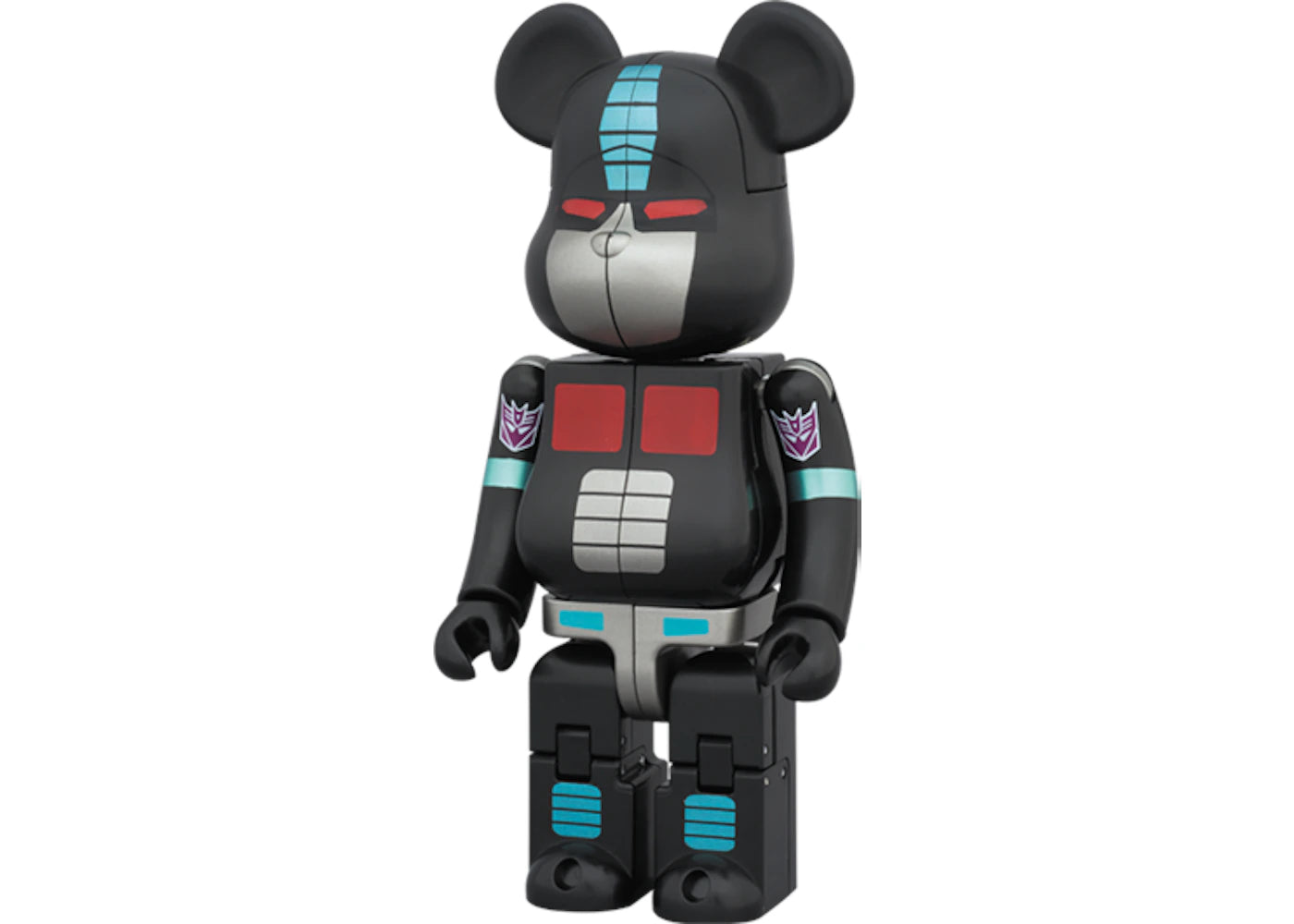 Bearbrick x Transformers Nemesis Prime 200% Black