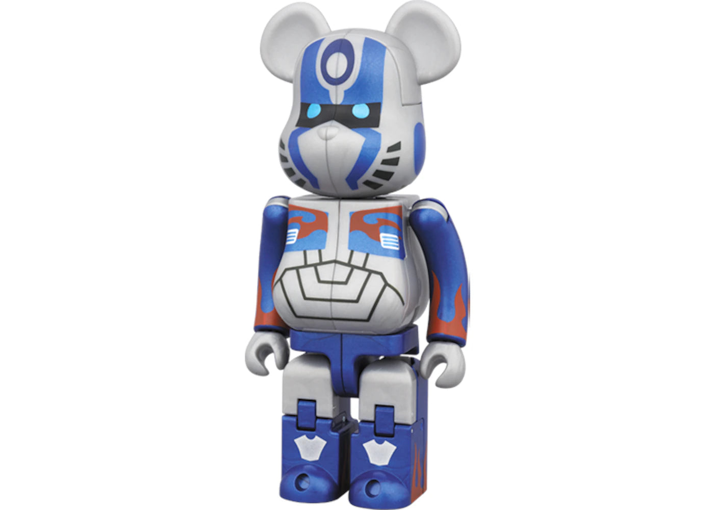 Bearbrick x Transformers Optimus Prime (Age Of Extinction Ver.) 200% Grey/Blue