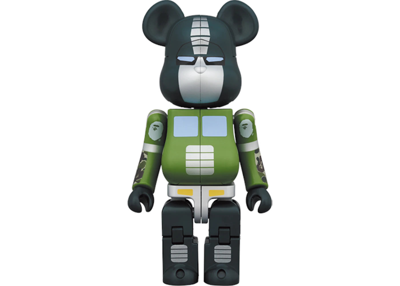 Bearbrick x Transformers Optimus Prime x BAPE 200% Green