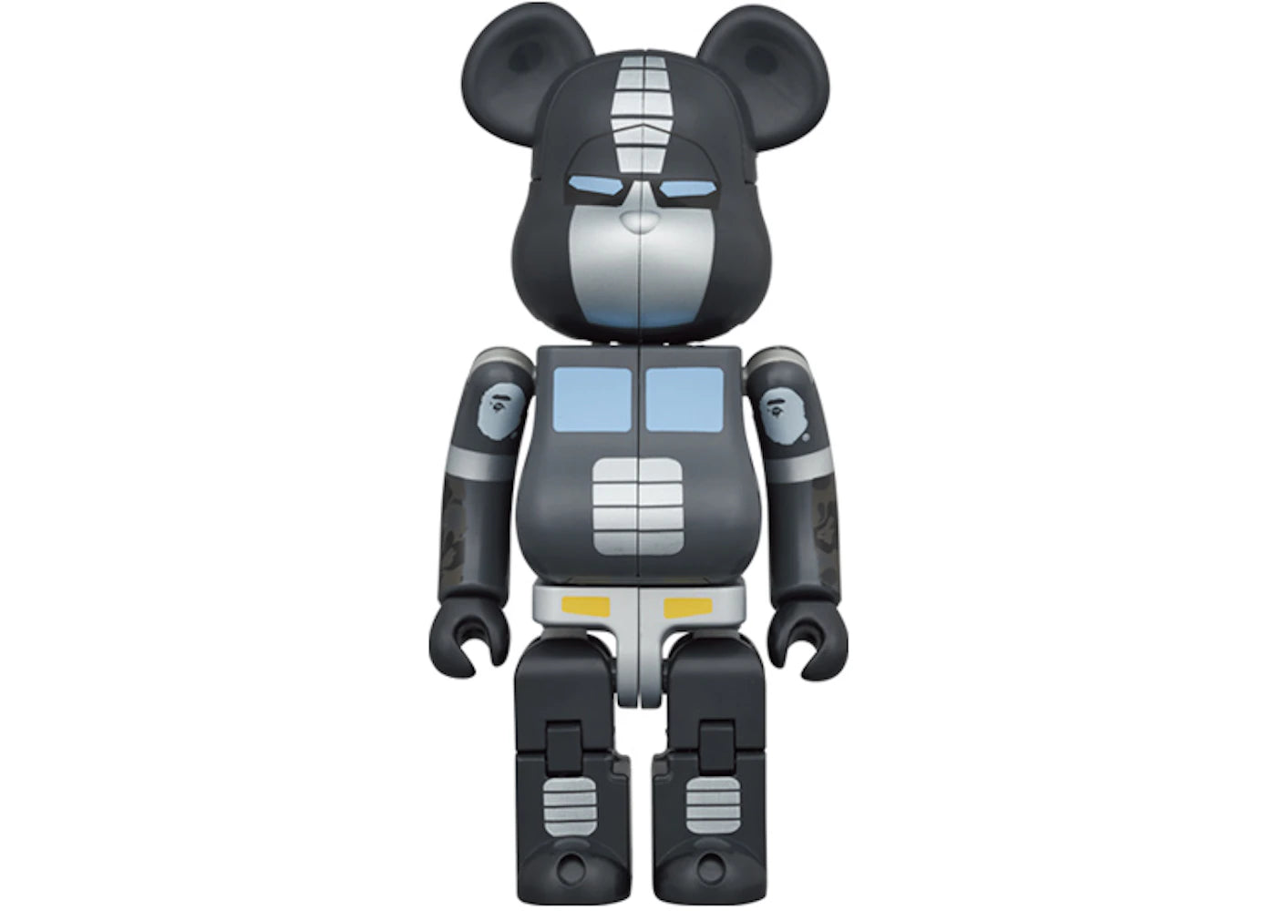 Bearbrick x Transformers Optimus Prime x BAPE 200% Black