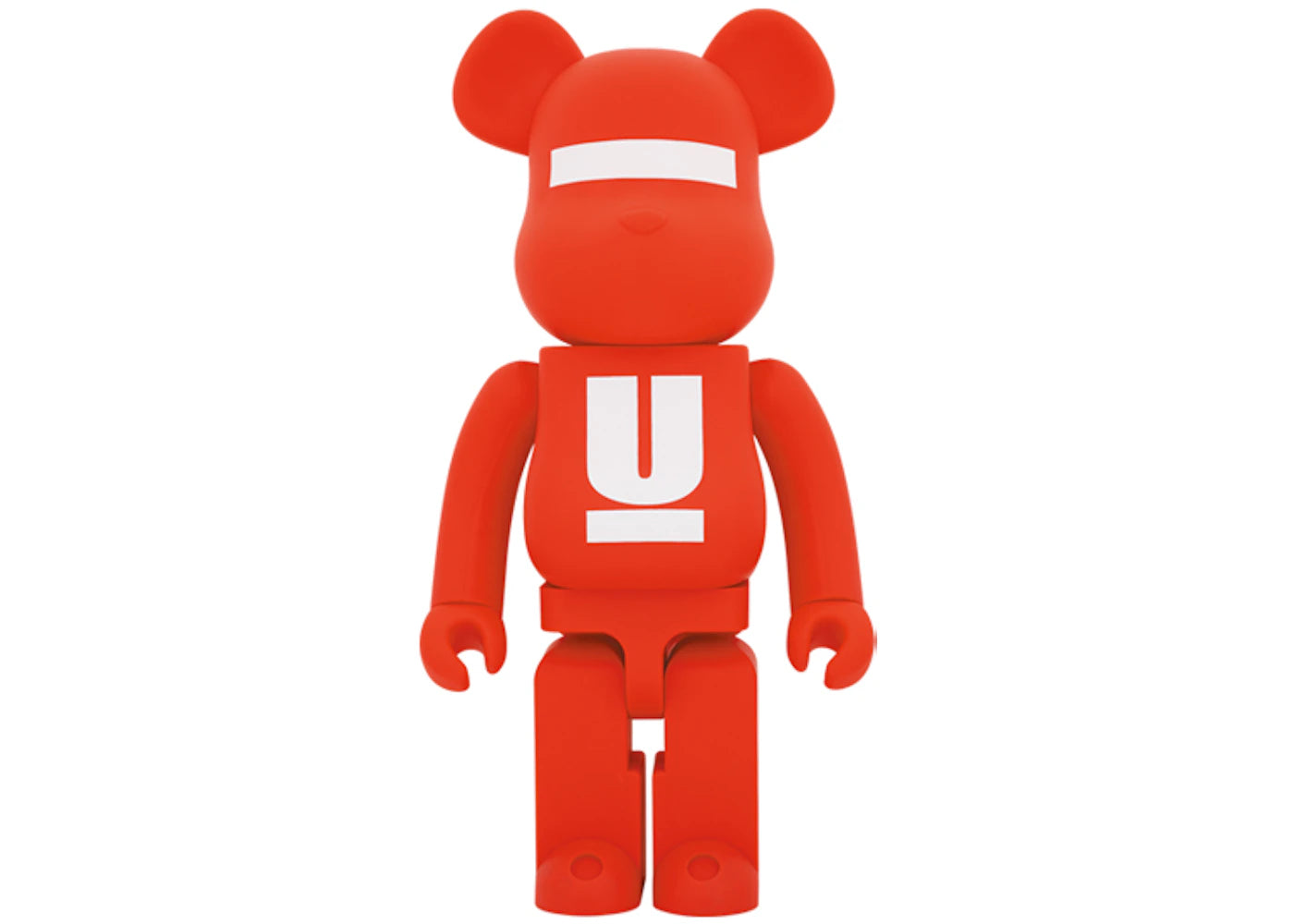 Bearbrick x UNDERCOVER Logo 1000% Red