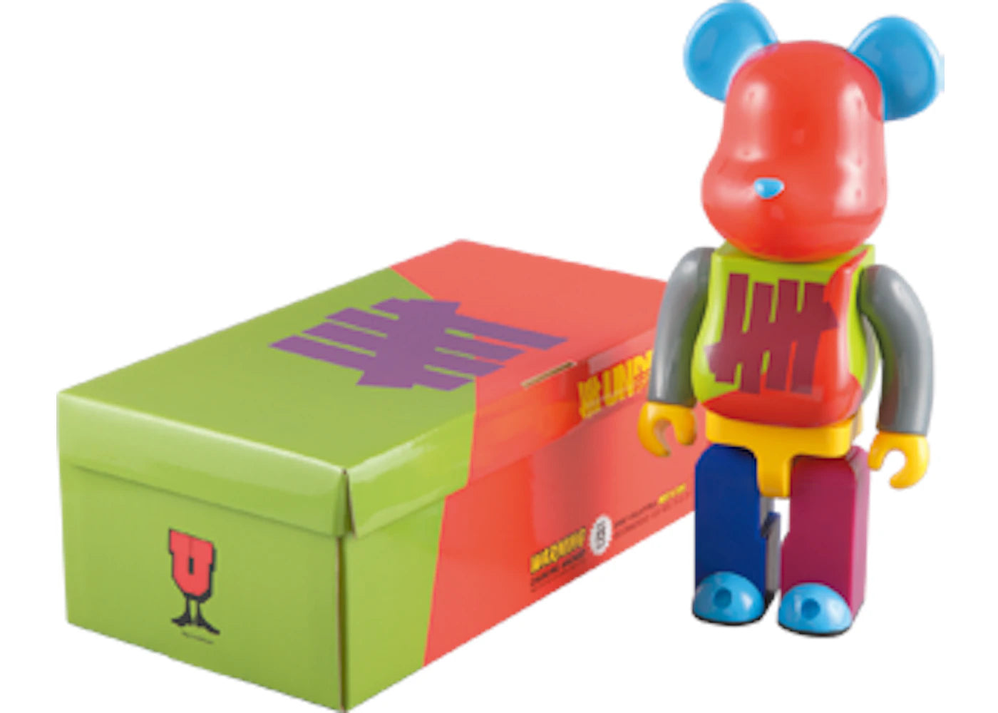 Bearbrick x Undefeated 400% Multi