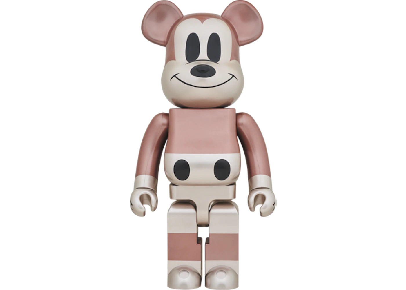 Bearbrick x Undefeated Mickey Mouse 1000% Rose