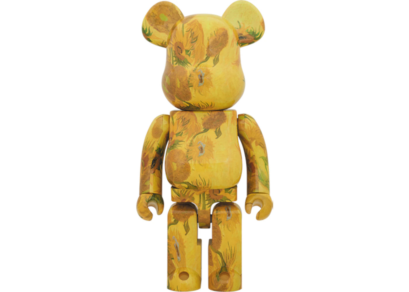 Bearbrick x Van Gogh Museum Sunflowers 1000% Yellow