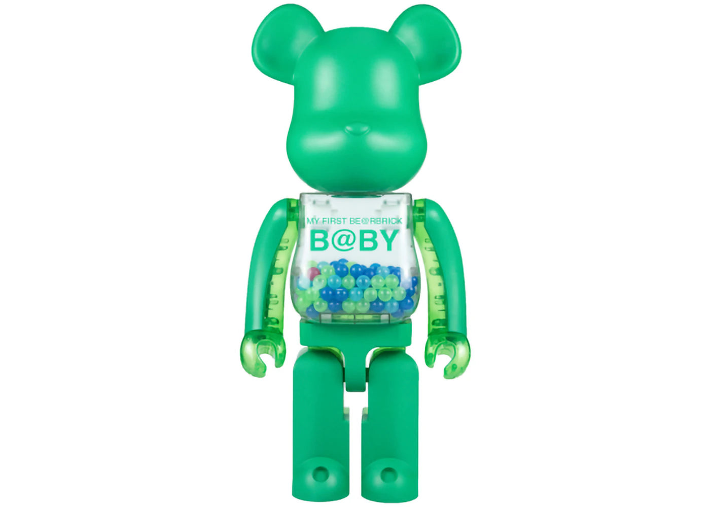 Bearbrick x WF Fashion x My First Bearbrick Baby 1000% Green