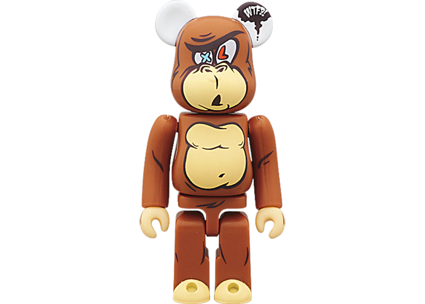 Bearbrick x XLARGE 100% Brown