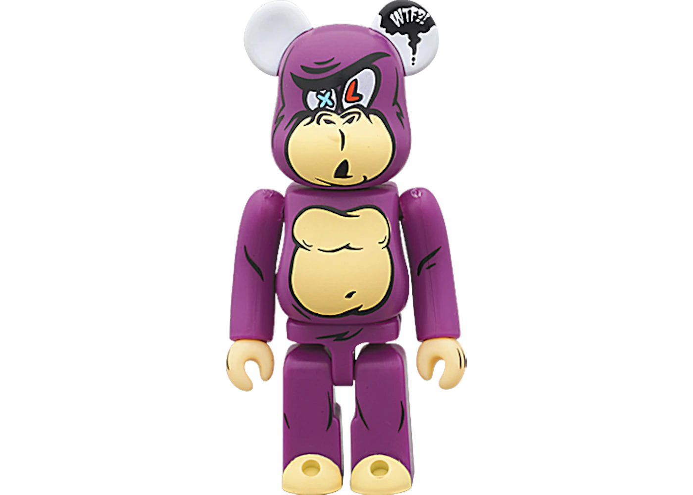 Bearbrick x XLARGE 100% Purple