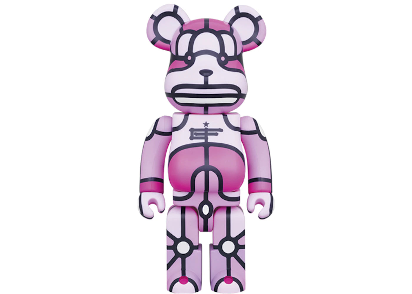 Bearbrick x XLARGE x David Flores 400% Purple