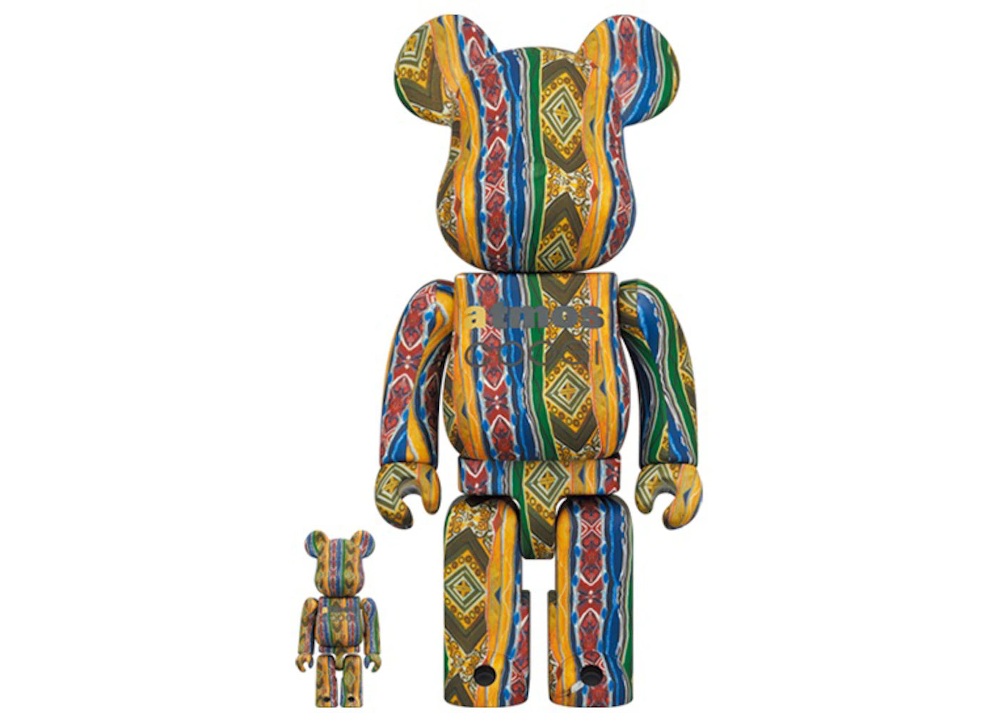 Bearbrick x atmos x COOGI 100% & 400% Set