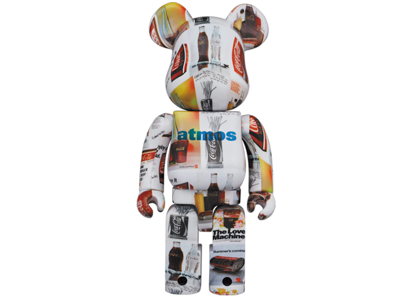 Bearbrick x atmos x Coca-Cola TYPE-5 1000%