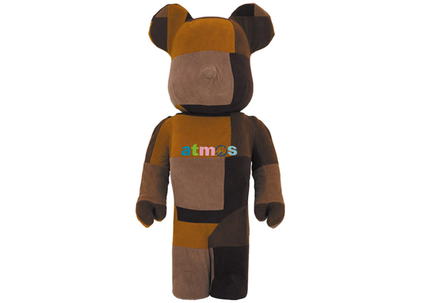 Bearbrick x atmos x Sean Wotherspoon 1000% Brown