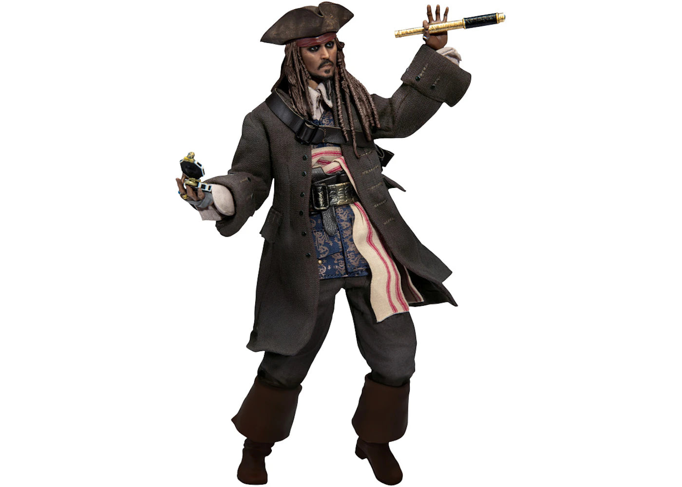Beast Kingdom Pirates of the Caribbean: Cap Jack Sparrow (Dynamic 8ction Hero) Figure