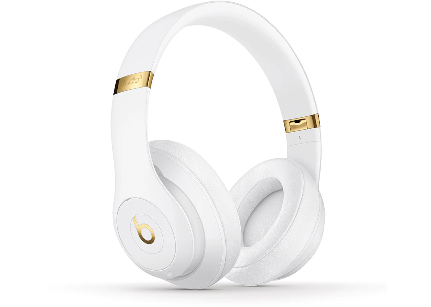Beats by Dr. Dre Studio3 Wireless Noise Cancelling Headphones (MQ572LL/A&MX3Y2LL/A) White