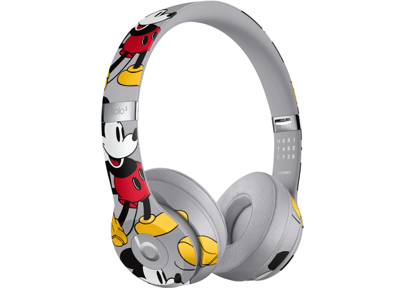 Beats by Dr. Dre Studio3 Wireless Headphones Mickey's 90th Anniversary Edition MU8X2LL/A Gray