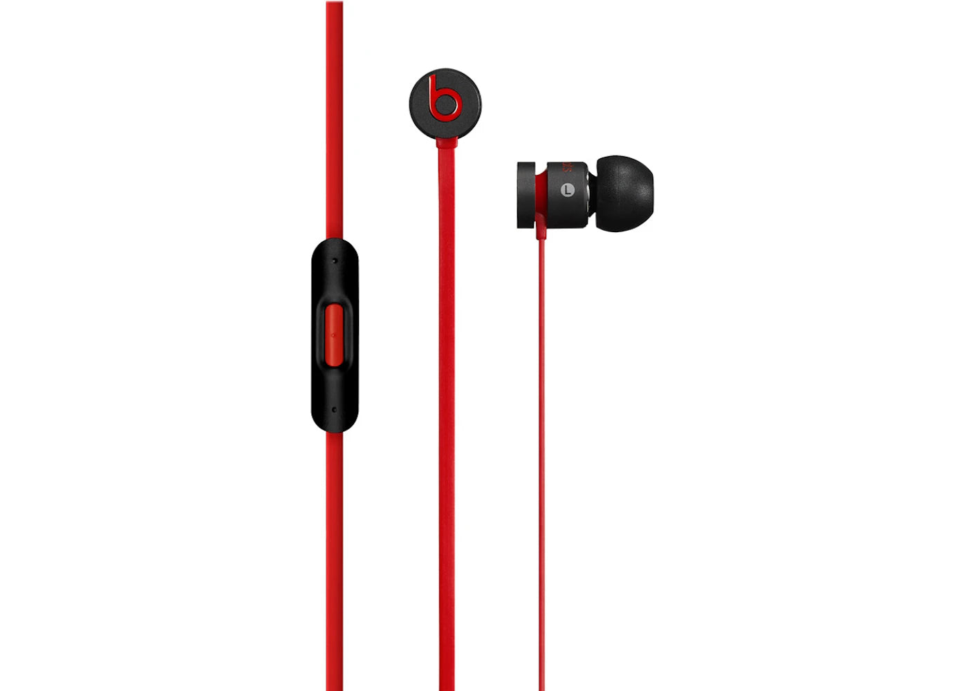 Beats by Dr. Dre urBeats In-Ear Wired Headphones MHD02AM/A Black/Red