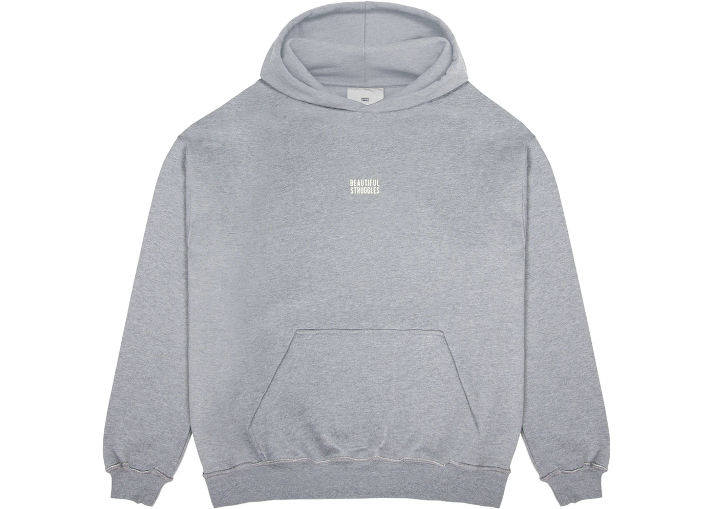 Beautiful Struggles London Pop-Up DropX Small Logo Sweatshirt Grey Melange
