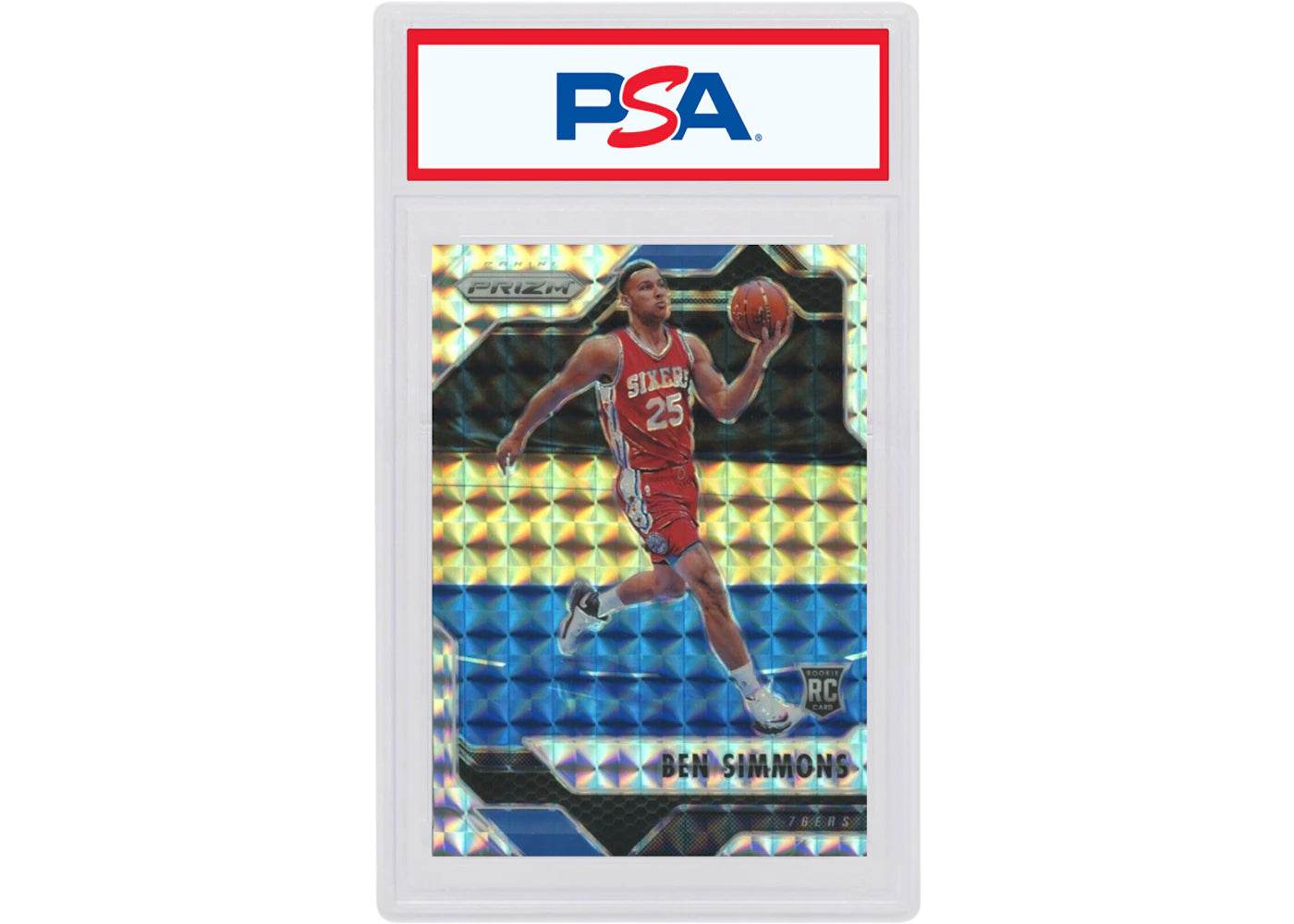 Ben Simmons 2016 Panini Prizm Mosaic Rookie #6 (PSA or BGS Graded)