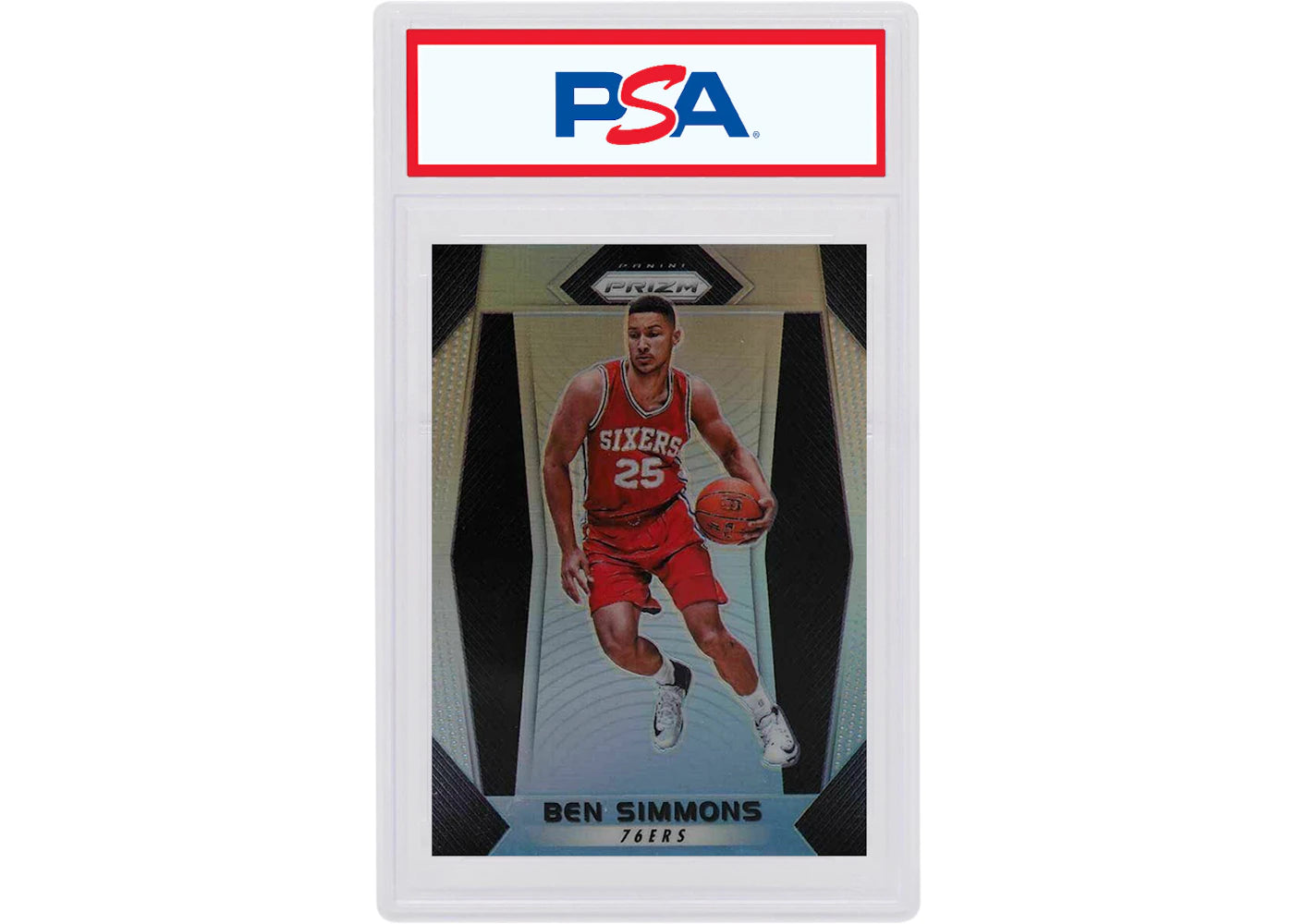 Ben Simmons 2017 Panini Prizm SIlver #9 (PSA or BGS Graded)