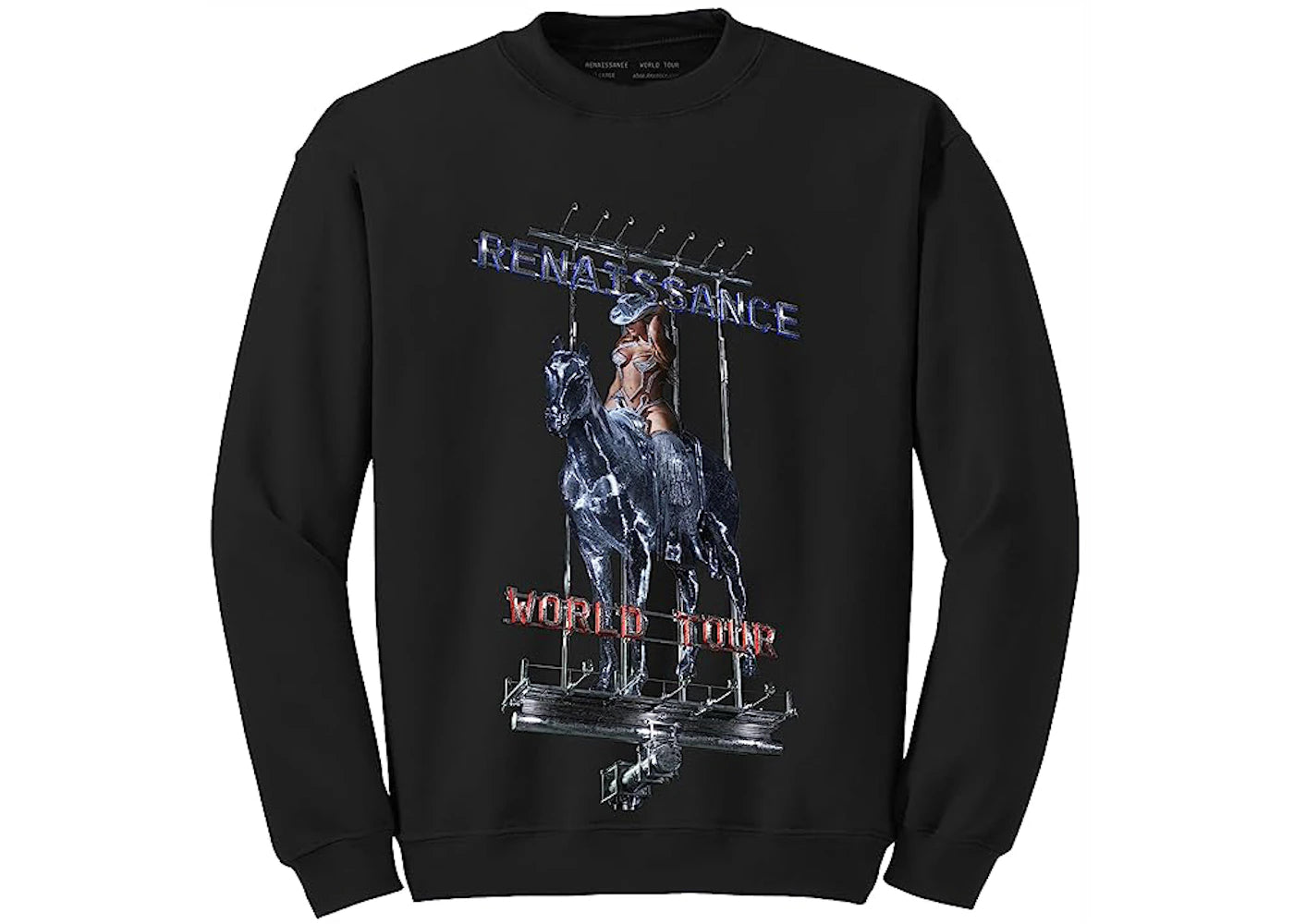 Beyonce Official Renaissance World Tour Merch Billboard Crewneck Sweat ...
