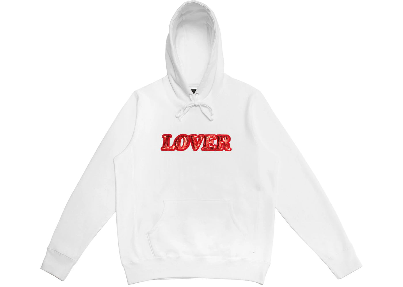 Bianca Chandon Sequin Lover Pullover Hood White