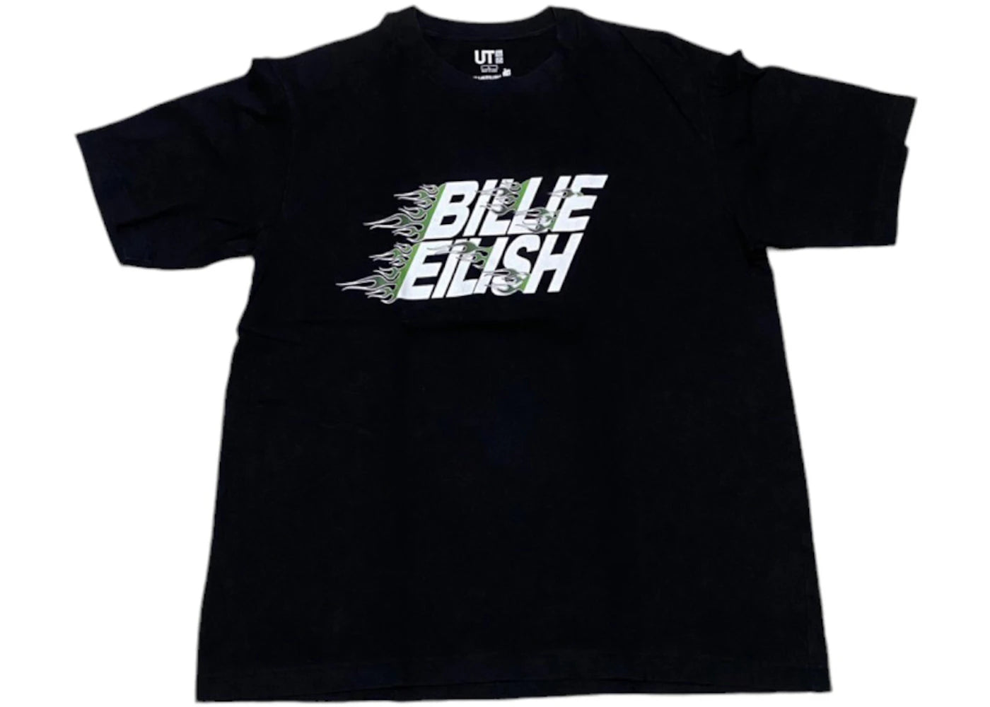 Billie Eilish x Takashi Murakami x Uniqlo Flame Tee Black