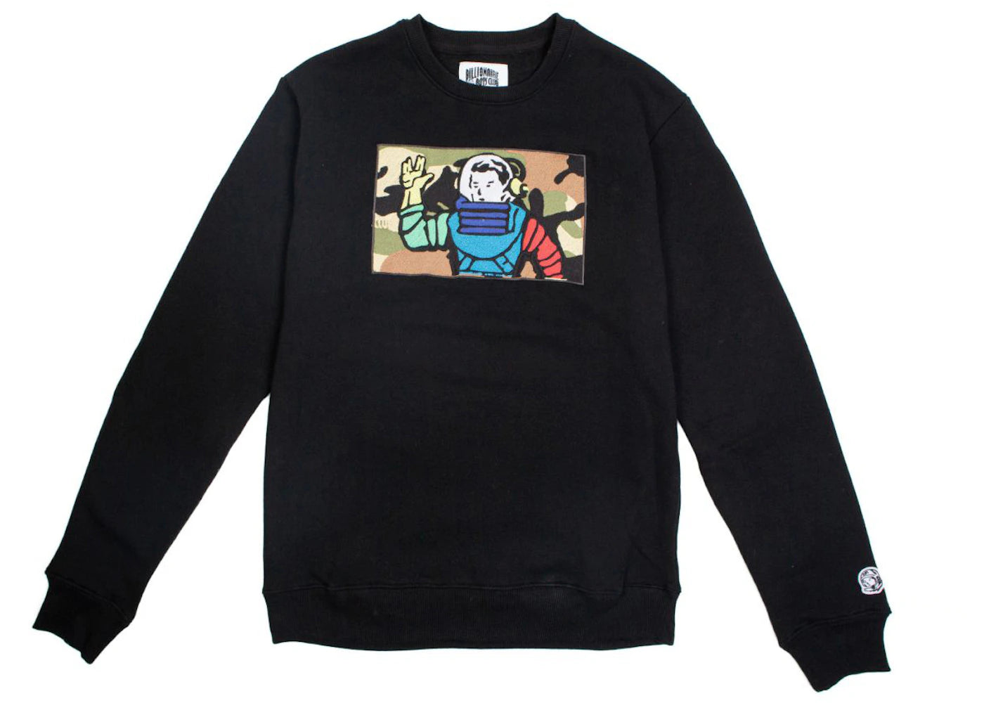 Billionaire Boys Club Astro Camo Crew Sweater Black