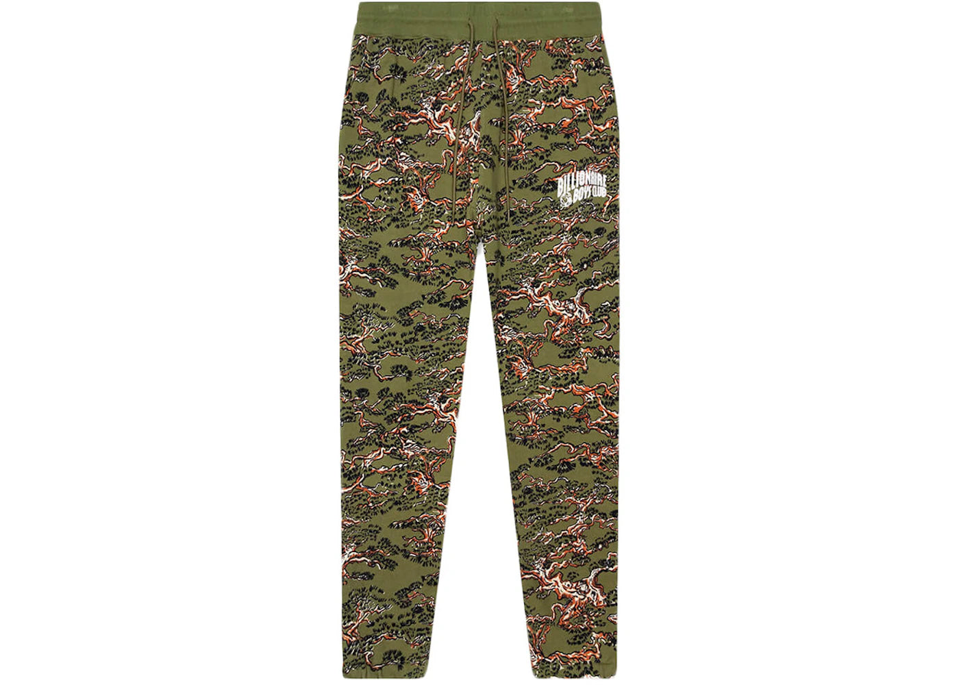 Billionaire Boys Club Camo Sweatpants Pants Olive Drab